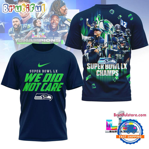 Seattle Seahawks NFL 2026 Super Bowl All Team Winner 3D Shirt