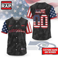 Seattle Seahawks NFL American Pride Custom Baseball Jersey Shirt