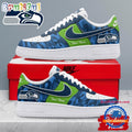 Seattle Seahawks NFL End Zone Energy Custom Air Force 1 Shoes Sneaker