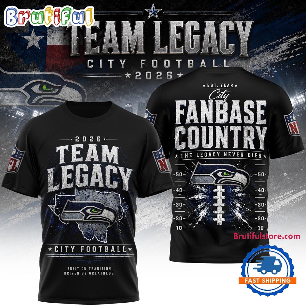 Seattle Seahawks NFL Gridiron Dynasty Limited Edition 3D Shirt