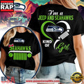 Seattle Seahawks NFL Jeep Girl Women’s Black Shirt