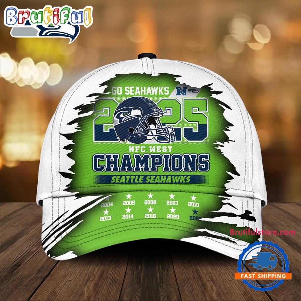 Seattle Seahawks NFL NFC West Champions Super Bowl Classic Cap
