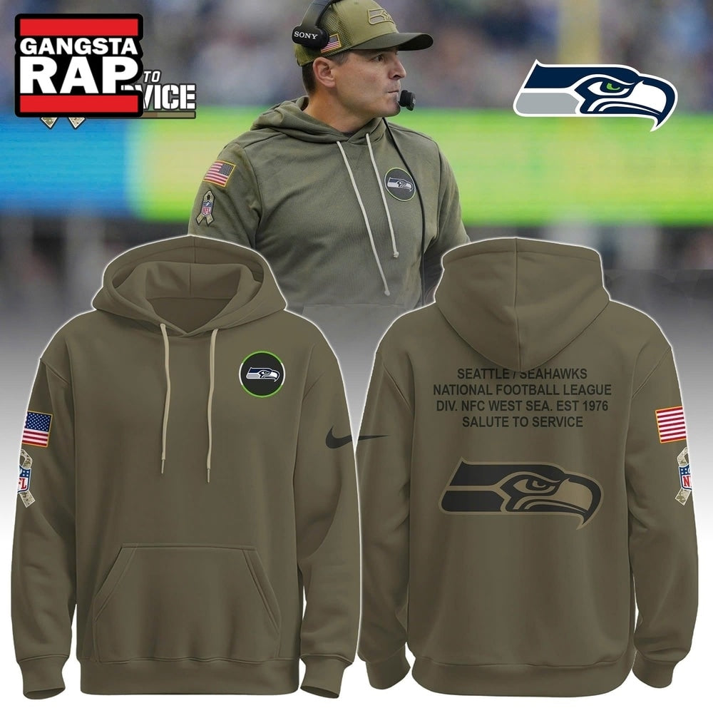 Seattle Seahawks NFL Salute To Service 2026 Limited Edition Hoodie