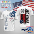 Seattle Seahawks NFL We The People USA 250th Anniversary White T Shirt