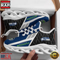 NFL Seattle Seahawks Pattern Max Soul Shoes Running Sneakers New Designer