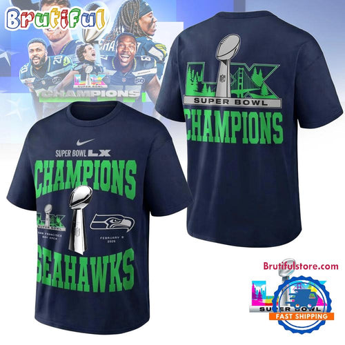 Seattle Seahawks Premium NFL 2026 Super Bowl 3D Shirt