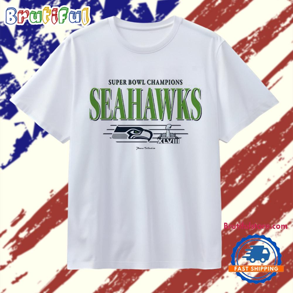 Seattle Seahawks Super Bowl Champions XLVIII vintage T Shirt