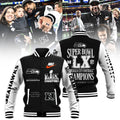 Seattle Seahawks Super Bowl LX Champions New Design Baseball Jacket