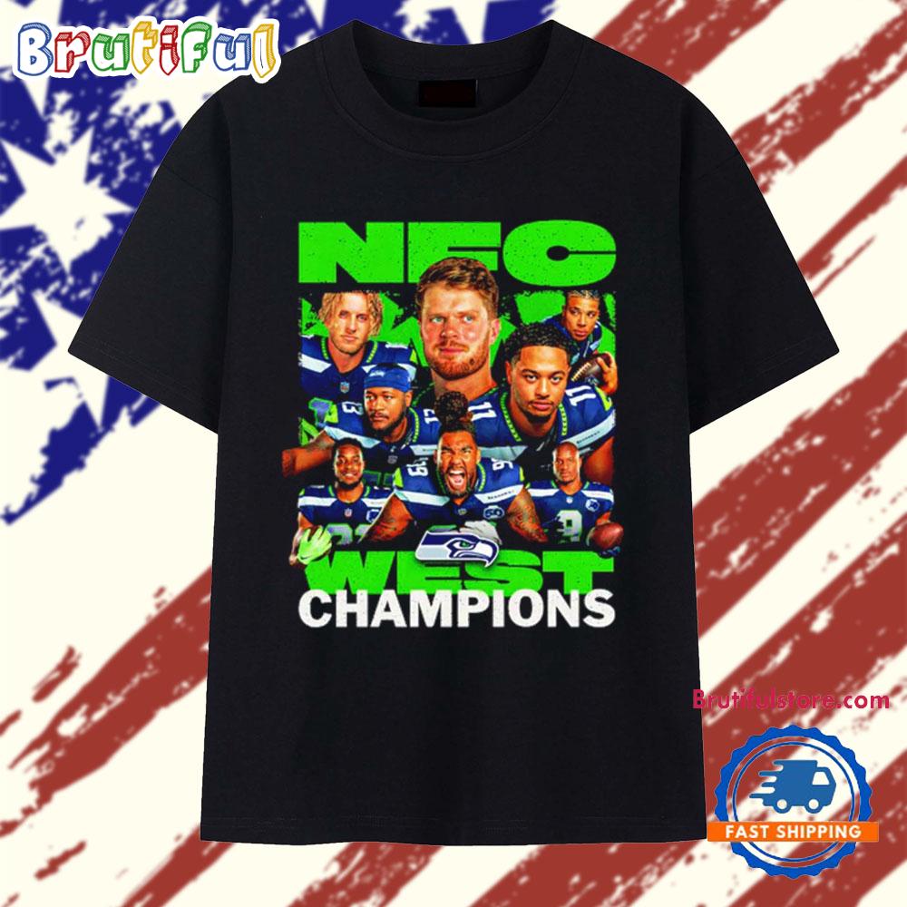 Seattle Seahawks Winning The Nfc West 2026 T Shirt