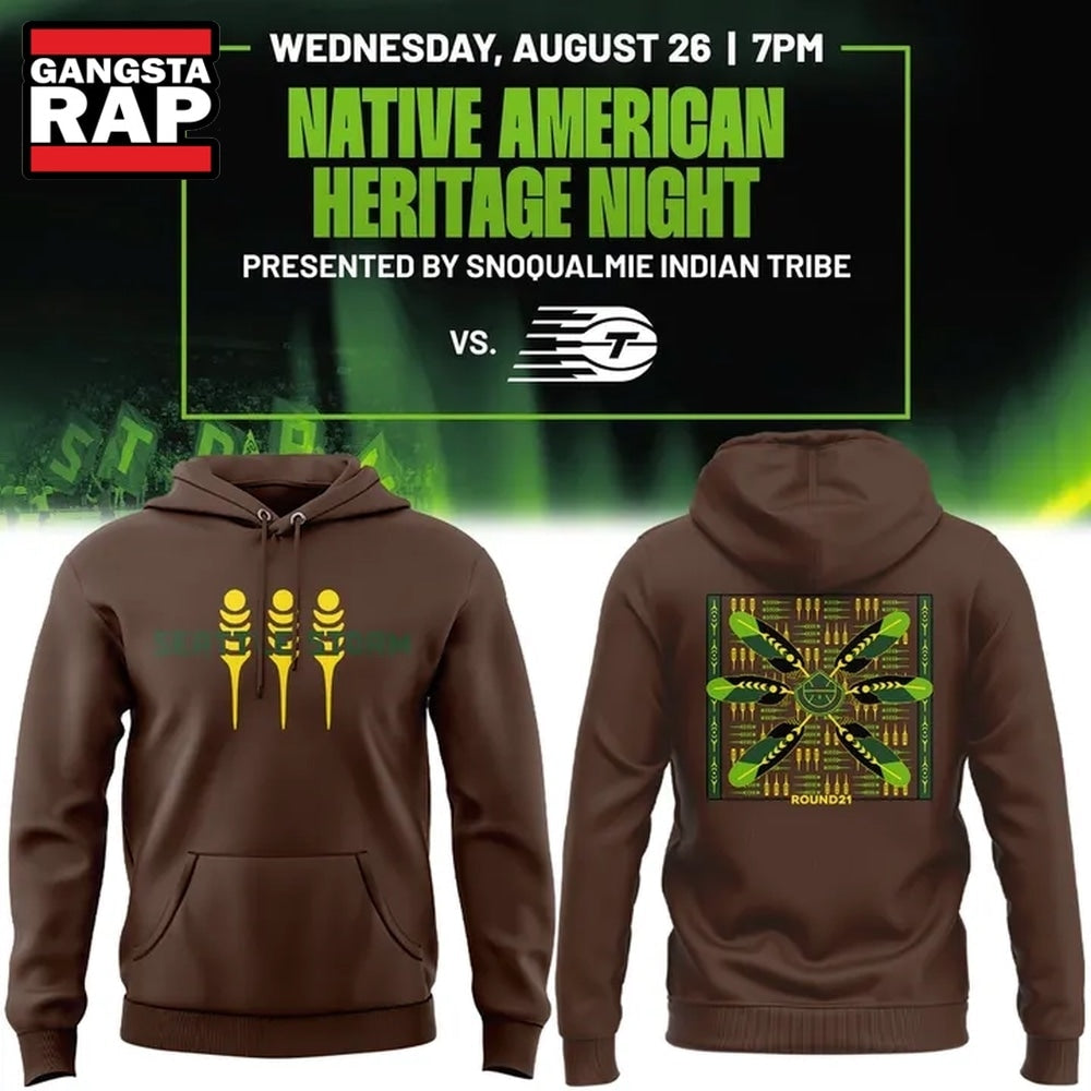 Seattle Storm Native American Heritage Night 2026 Hoodie T-Shirt