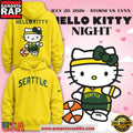Seattle Storm x Hello Kitty Night 2026 Limited Edition Unisex Hoodie