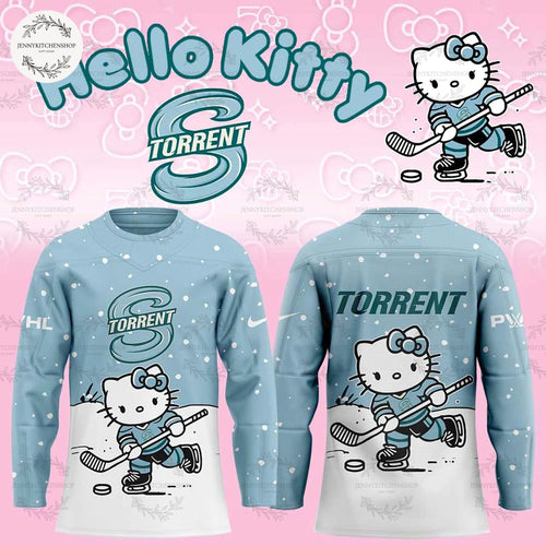 Seattle Torrent x Hello Kitty 2025-26 Limited Hockey Jersey