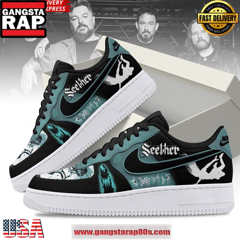 Seether Karma and Effect Limited Edition Air Force 1 Sneakers Shoes