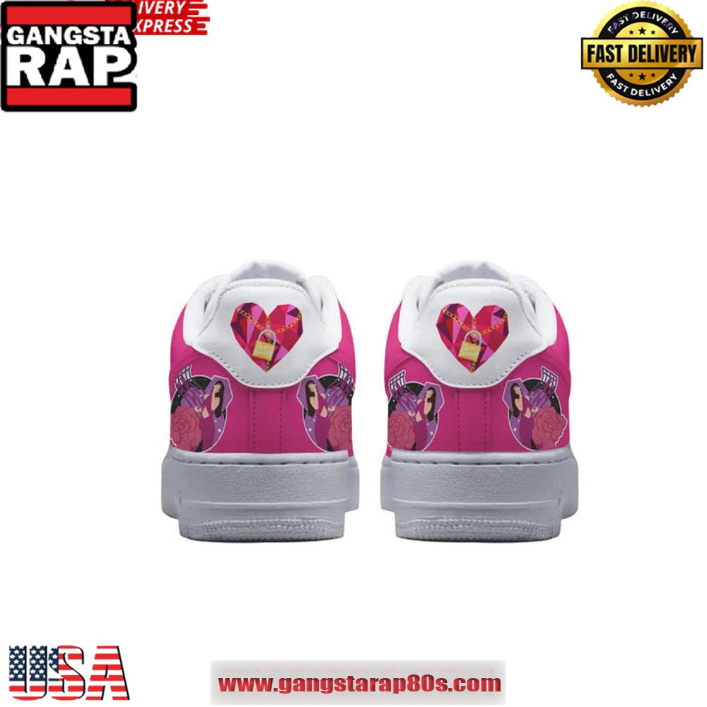 Selena 30th Anniversary Amor Prohibido Air Force 1 Sneakers Shoes