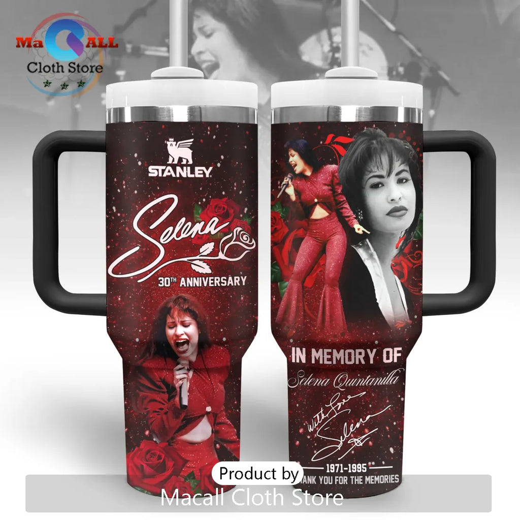 Selena Quintanilla In Memory Of Red Rose Stanley Tumbler