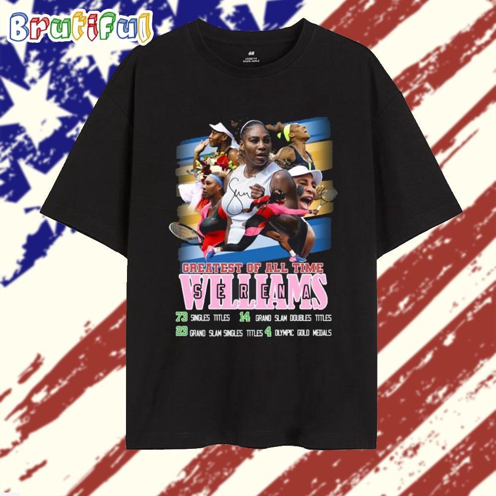Serena Williams Greatest Of All Time T Shirt