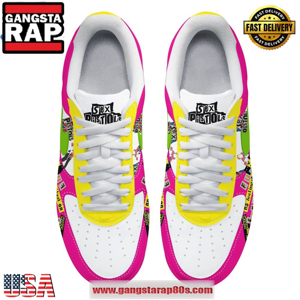 Sex Pistols Battle To Beat Air Force 1 Running Sneakers Shoes