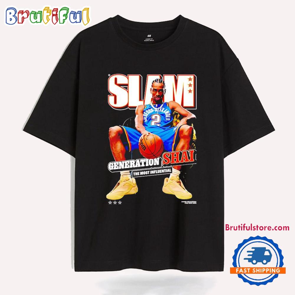 Shai Gilgeous-alexander the Most Influential T Shirt