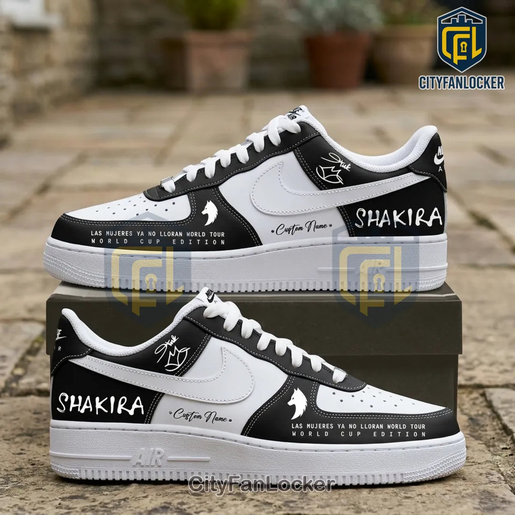 Shakira Las Mujeres Ya No Lloran World Tour Air Force 1 Sneakers