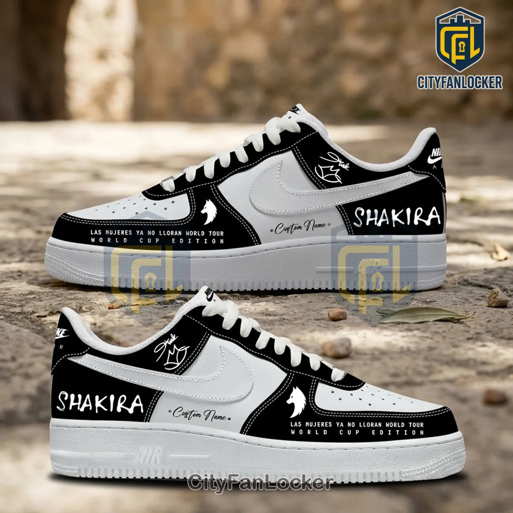 Shakira Las Mujeres Ya No Lloran World Tour Air Force 1 Sneakers