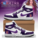 Shakira Las Mujeres Ya No Lloran World Tour World Cup High-Top Sneakers