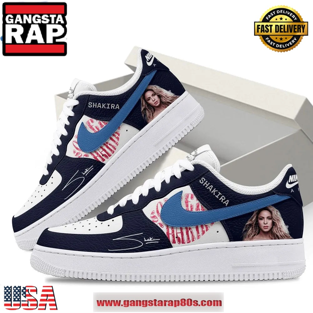 Shakira Limited Edition Air Force 1 Running Sneakers Shoes