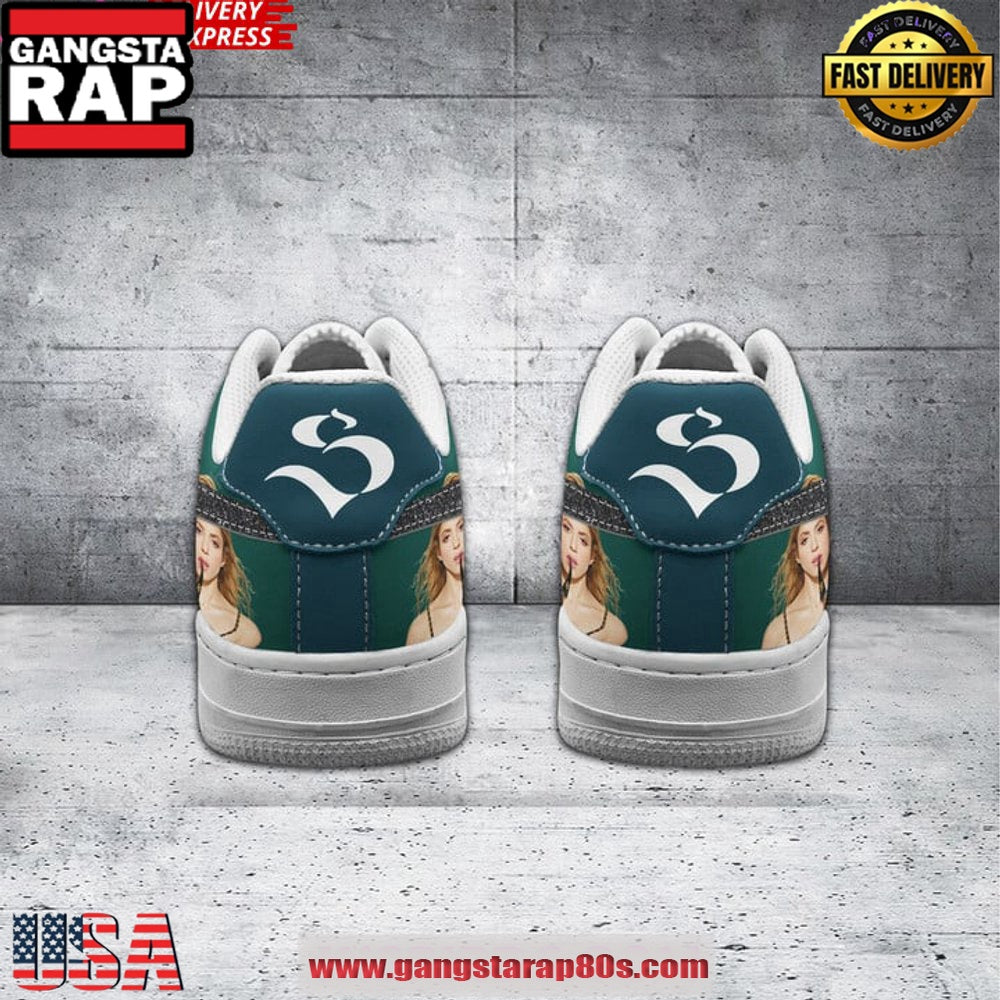 Shakira Limited Edition Air Force 1 Running Sneakers Shoes