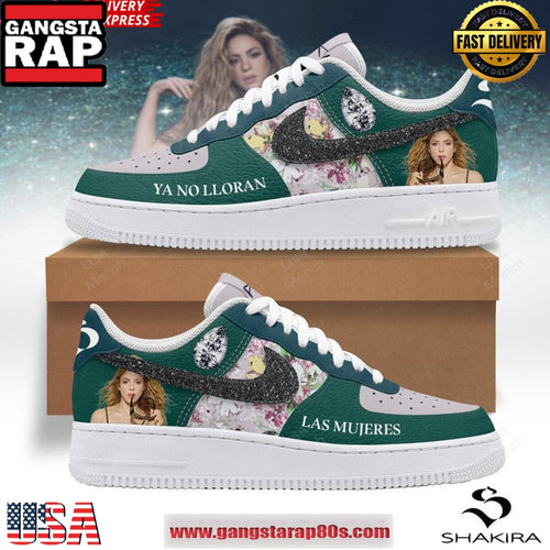 Shakira Limited Edition Air Force 1 Running Sneakers Shoes