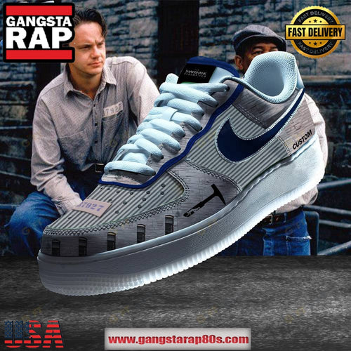 Shawshank Redemption Limited Edition Air Force 1 Running Sneakers Shoes