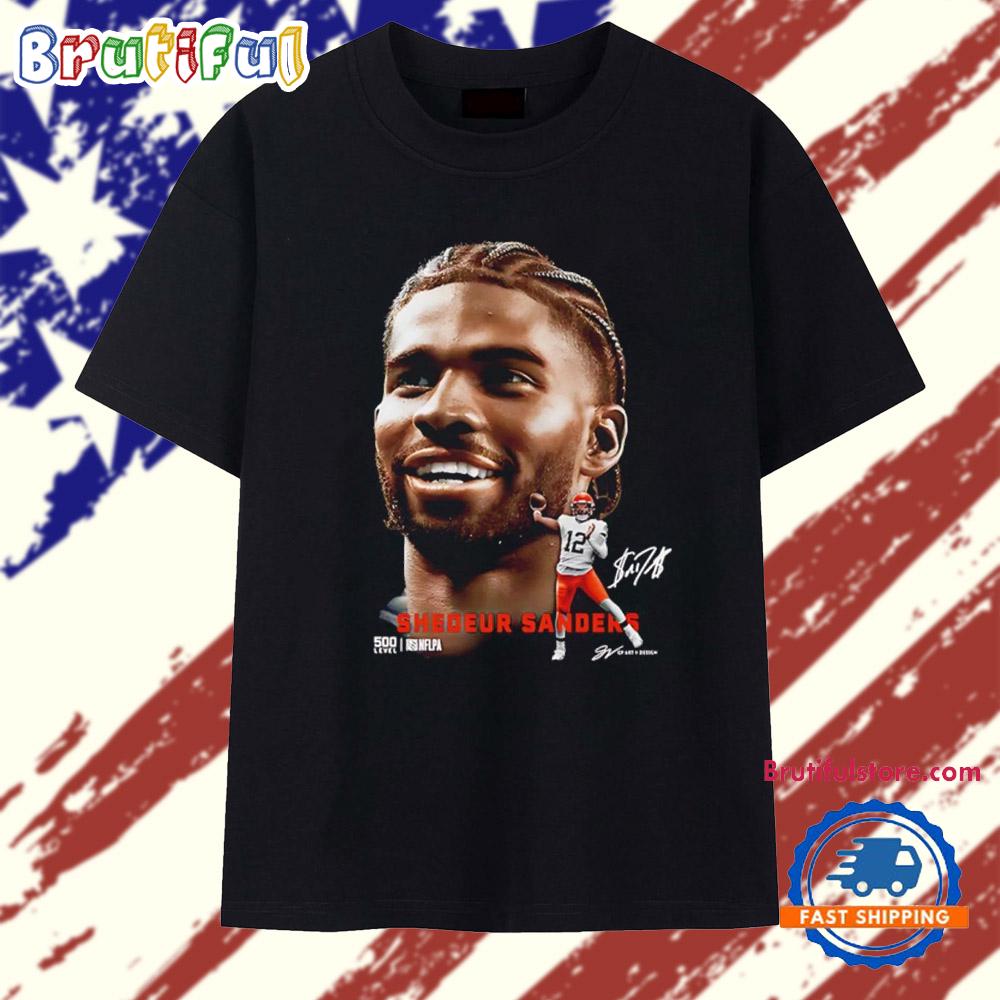 Shedeur Sanders Cleveland Dual signature T Shirt