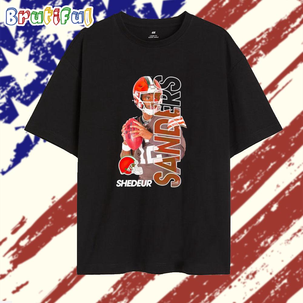 Shedeur Sanders Player Cleveland Browns Graphic T Shirt