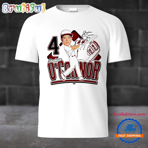 Sheehan O’connor New Mexico State Baseball Caricature ’25 T Shirt