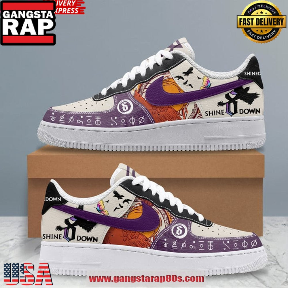 Shinedown Band Limited Edition Air Force 1 Sneakers Shoes
