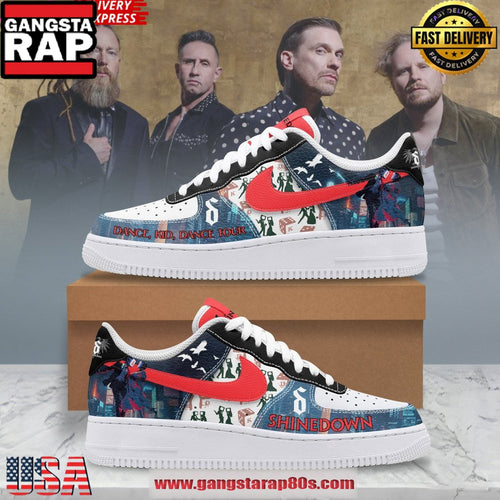 Shinedown Dance Kid Dance Tour Special Air Force 1 Sneakers Shoes