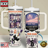 Shinedown Music Custom Stanley Quencher 40oz Stainless Steel Tumbler