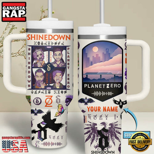 Shinedown Music Custom Stanley Quencher 40oz Stainless Steel Tumbler