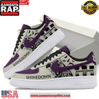 Shinedown Planet Zero Air Force 1 Running Sneakers Shoes