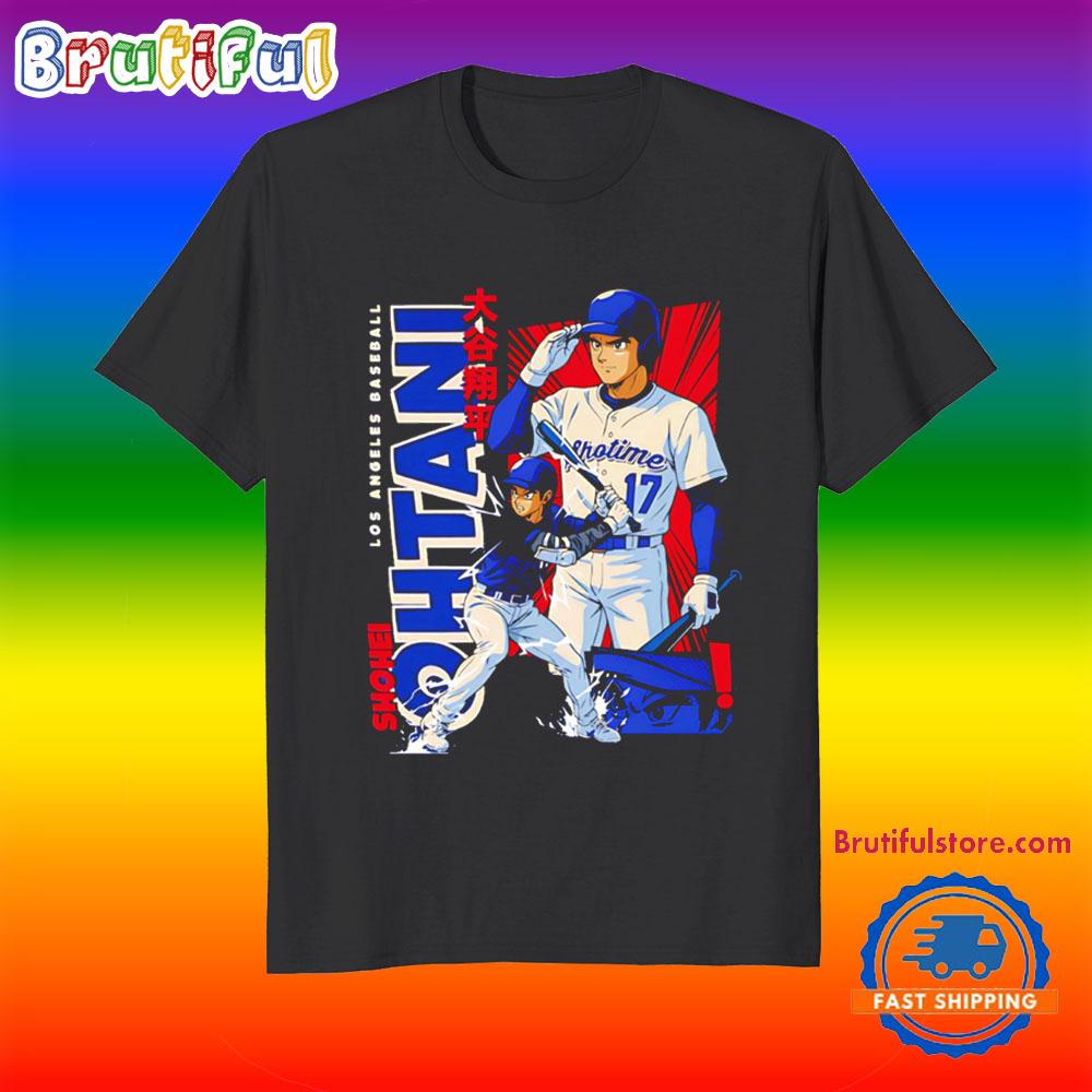Shohei Ohtani Los Angeles Dodgers Anime T Shirt