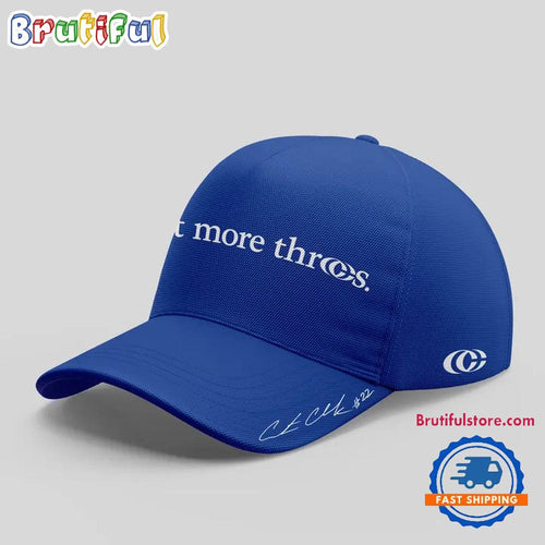 Shoot More Threes Caitlin Clark Logo And Signatures 2026 Exclusive Cap