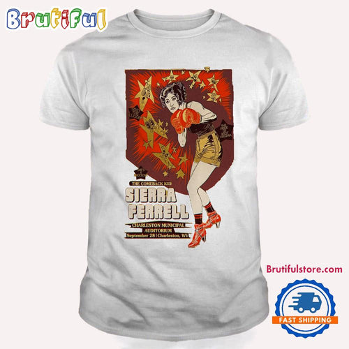 Sierra Ferrell September 28 2024 Charleston Municipal Auditorium Charleston WV T Shirt