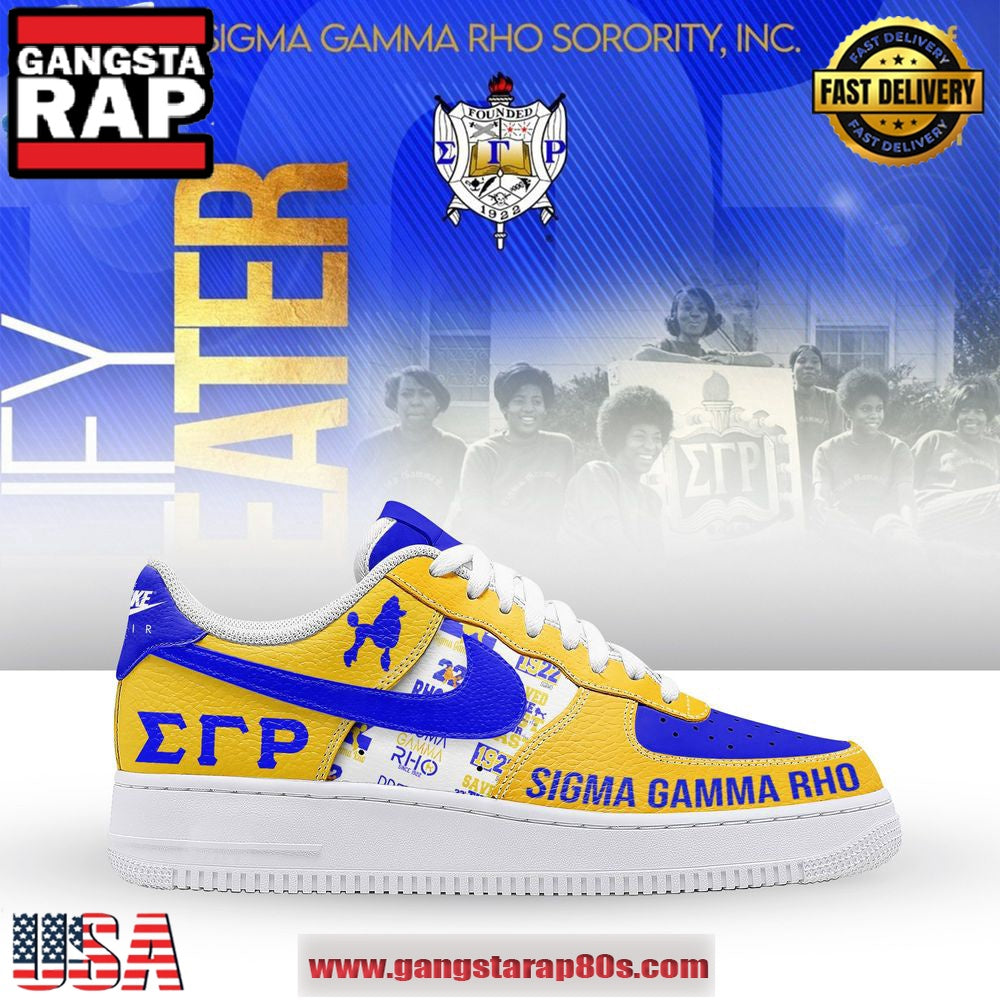 Sigma Gamma Rho Limited Edition Air Force 1 Running Sneakers Shoes