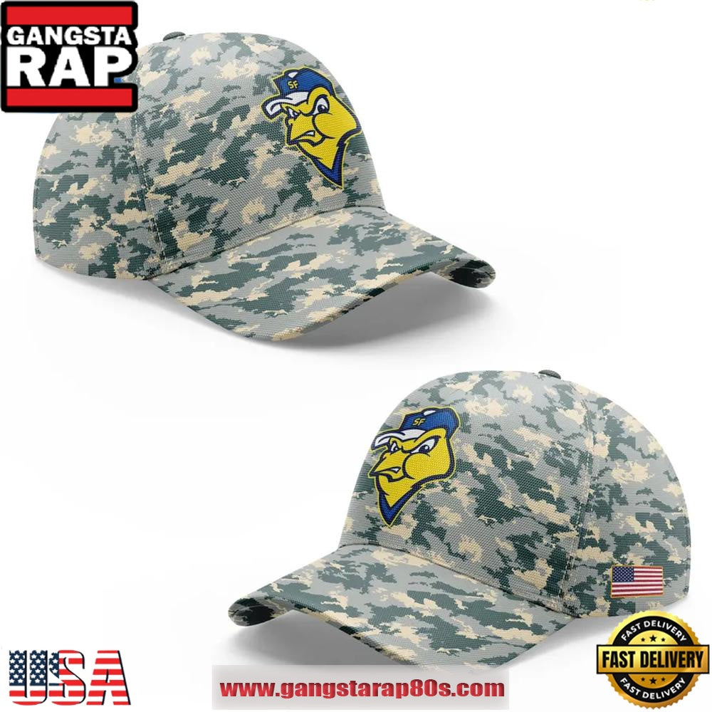 Sioux Falls Canaries Military Appreciation Night Limited Edition Classic Cap Snapback Hats
