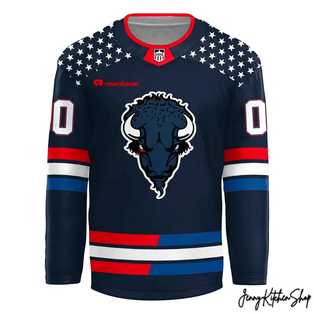 Sioux Falls Stampede 2026 First Responder Day Hockey Jersey