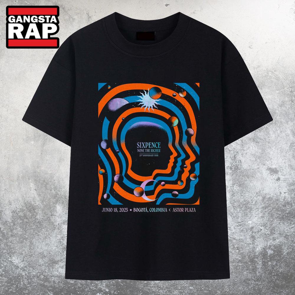 Sixpence On Jun 18 2025 In Bogota Colombia T Shirt