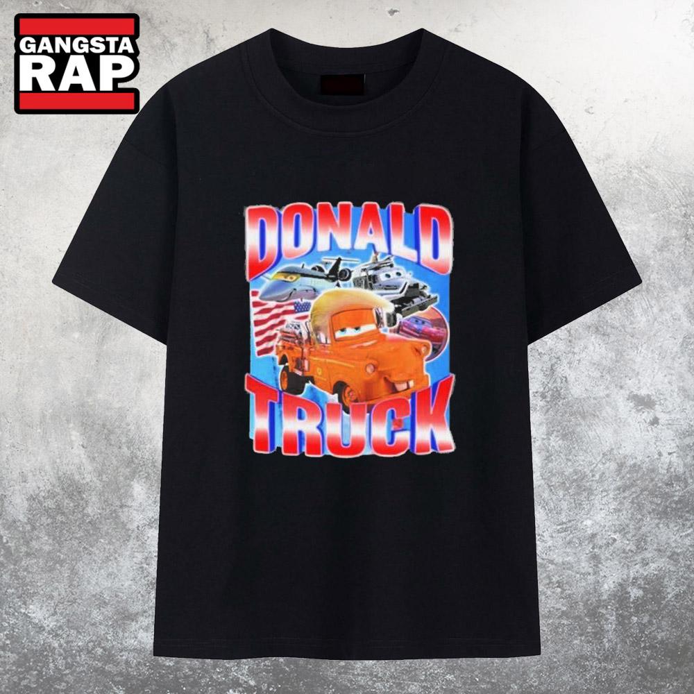 Skibidi Dripp Donald Truck T Shirt