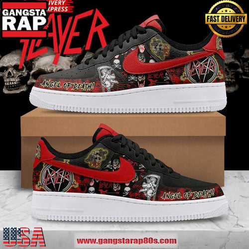 Slayer Angel of Death Limited Edition Air Force 1 Shoes Running Sneakers