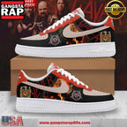 Slayer Rock Band Limited Edition Air Force 1 Running Sneakers Shoes