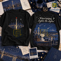 Sleepless in Seattle Snoopy Skyline Shirt