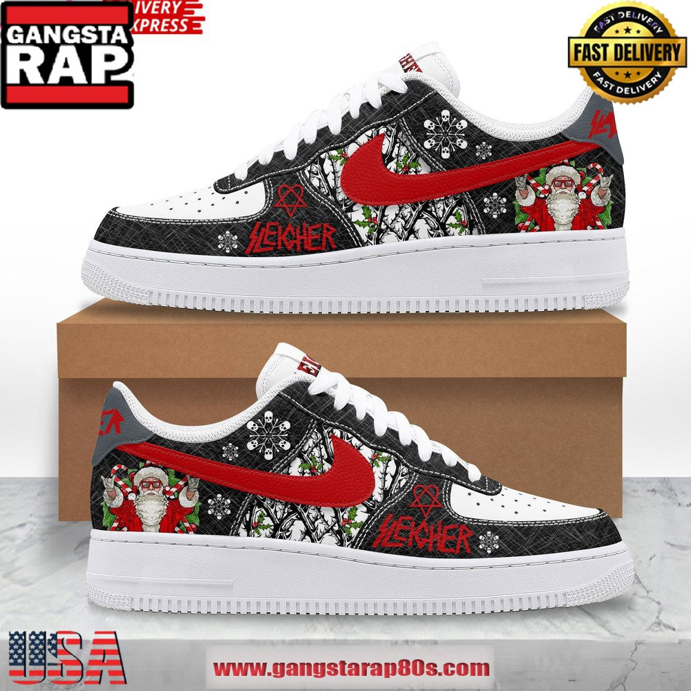 Sleigher Christmas Limited Edition Air Force 1 Running Sneakers Shoes