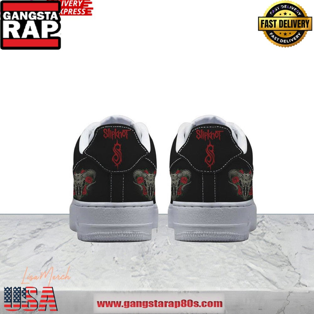 Slipknot 25th Anniversary Edition Air Force 1 Running Sneakers Shoes